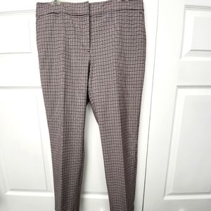 Ann Taylor patterned pants size 8